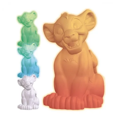 Lexibook: Disney Oroszlánkirály - Szimba 3D-s színváltós éjjeli lámpa