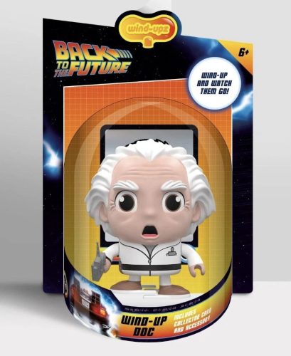 Wind-Upz: Vissza a jövőbe felhúzható műanyag figura – Doc Brown