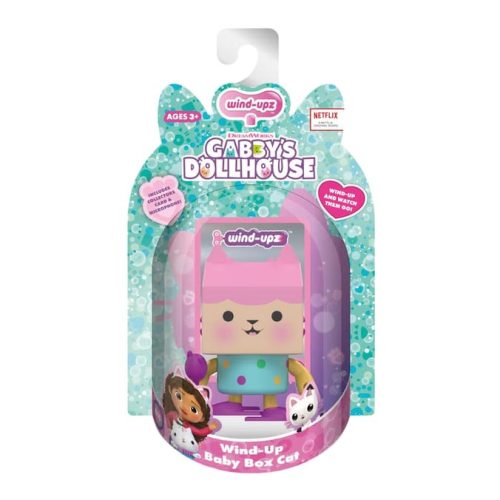 Wind-Upz: Gabi babaháza felhúzható műanyag figura - Baby Box Cica