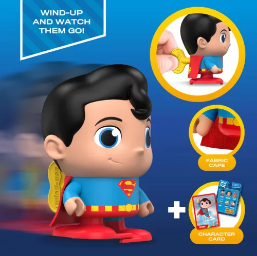 Wind-Upz: DC Superman felhúzható műanyag figura