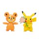 Pokémon játékfigura csomag 2 db-os - Teddiursa és Valentin napi Pikachu