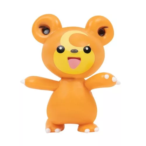 Pokémon játékfigura csomag 2 db-os - Teddiursa és Valentin napi Pikachu