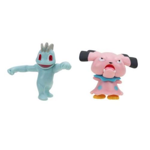 Pokémon figura szett - Machop & Snubbull 5 cm