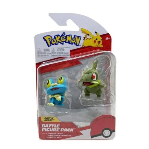Pokémon figura szett - Axew & Froakie 5 cm