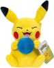 Pokémon plüssfigura 20 cm-es - Pikachu oran bogyóval