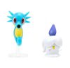 Pokémon játékfigura csomag 2 db-os - Litwick és Horsea 5 cm-es