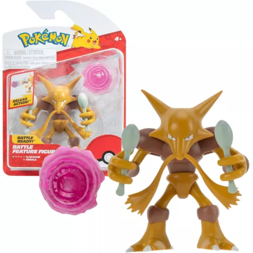 Pokémon játékfigura 11 cm-es - Alakazam