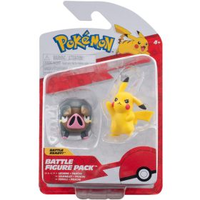 Pokémon: Mini játékfigurák 5 cm-es - Pikachu és Lechonk