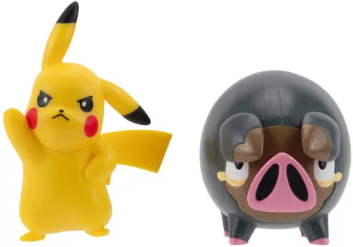 Pokémon: Mini játékfigurák 5 cm-es - Pikachu és Lechonk