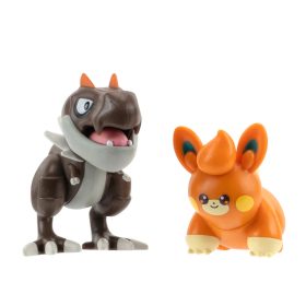  Pokémon játékfigura csomag 2 db-os - Tyrunt és Pawmi 5 cm-es