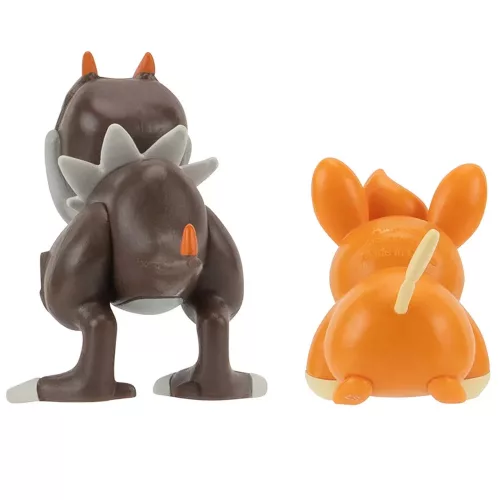 Pokémon játékfigura csomag 2 db-os - Tyrunt és Pawmi 5 cm-es