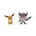 Pokémon játékfigura csomag 2 db-os - Perrserker és Eevee 5 cm-es