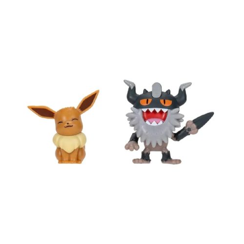 Pokémon játékfigura csomag 2 db-os - Perrserker és Eevee 5 cm-es