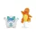 Pokémon játékfigura csomag 2 db-os - Darumaka és Charmander