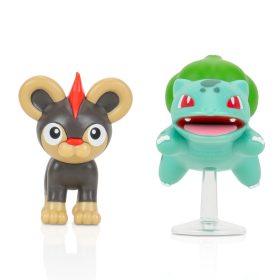 Pokémon játékfigura csomag 2 db-os - Litleo és Bulbasaur