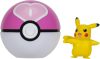 Pokémon: Clip 'N' GO játékfigura szett - Pikachu Love labdával