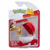 Pokémon: Clip 'N' GO játékfigura szett - Chimchar Repeat labdával