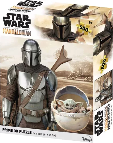Disney: Star Wars - The Mandalorian 3D puzzle 500 db-os