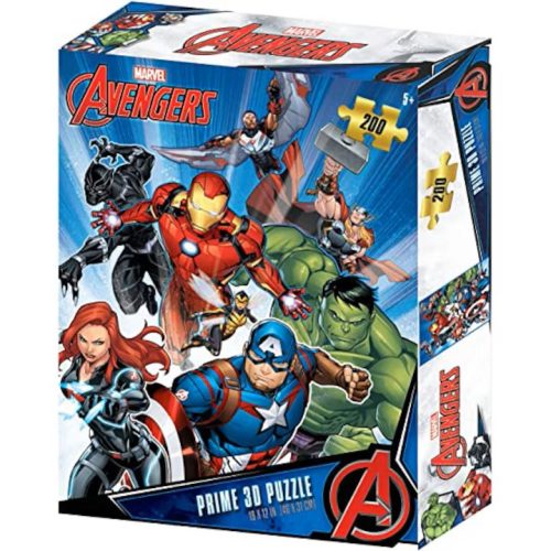 Marvel: Bosszúállók - 3D-s puzzle 200 db-os