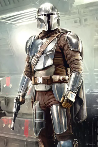 Disney: Star Wars - The Mandalorian 3D puzzle 200 db-os