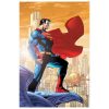 DC Comics: Superman 3D puzzle 300 db-os, 10 cm-es ajándék műanyag figurával