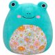 Squishmallows plüssfigura 20 cm-es – Robert, a vízibéka virágos hassal