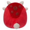 Squishmallows plüssfigura 20 cm-es - Sergio, a piros páncélos dínó