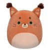 Squishmallows plüssfigura 20 cm-es - Ferraz, a narancssárga karakál