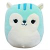 Squishmallows plüssfigura 20 cm-es - Fuyuki, a mentazöld mókus