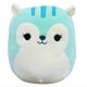 Squishmallows plüssfigura 20 cm-es - Fuyuki, a mentazöld mókus