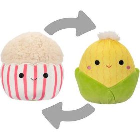   Squishmallows: Kifordítható 2 az 1-ben - Conrad a kukorica és Arnel a popcorn 13 cm-es