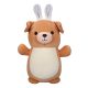 Squishmallows Hugmee plüss 25 cm-es – Spencer, a barna labrador 