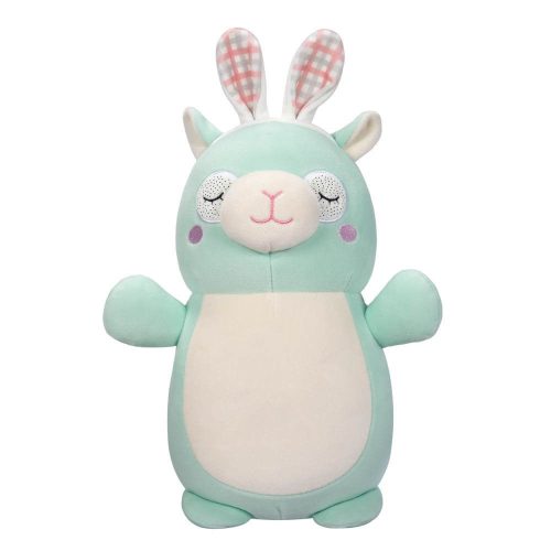 Squishmallows Hugmee plüss 25 cm-es – Miley, a mentazöld láma 