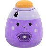 Squishmallows plüssfigura 20 cm-es – Kensington, a neon lila varázsital