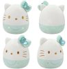 Squishmallows: Hello Kitty 50. évfordulós plüss 20 cm-es – Türkiz Hello Kitty
