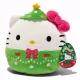 Squishmallows: Hello Kitty és barátai plüss 20 cm-es - Hello Kitty karácsonyfának öltözve