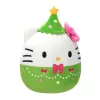 Squishmallows: Hello Kitty és barátai plüss 20 cm-es - Hello Kitty karácsonyfának öltözve