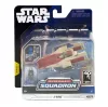 Star Wars: Micro Galaxy Squadron jármű figurával 8 cm-es - A-Wing