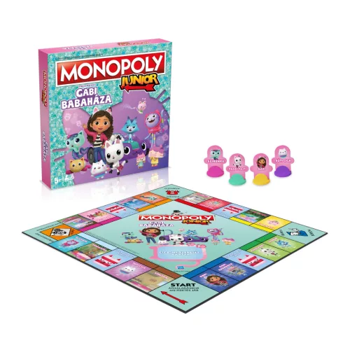 Monopoly Junior társasjáték - Gabi babaháza kiadás