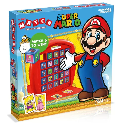 MATCH társasjáték: Super Mario - magyar nyelvű