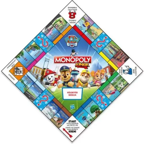 MONOPOLY JUNIOR - Mancs Őrjárat, magyar nyelvű