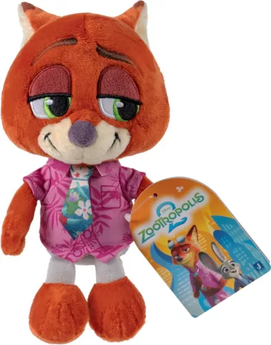 Disney: Zootropolis 2 plüssfigura 20 cm - Nick Wilde