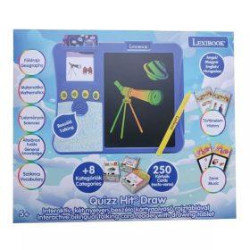   Lexibook: Interaktív beszélő rajztábla és kártyaolvasó - magyar és angol nyelvű