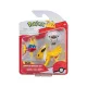 Pokémon játékfigura szett 3 db-os: Wooloo - Carvanha - Jolteon