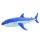 Wild Planet Kék cápa plüss, 25 cm-es