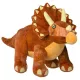 Wild Planet Triceratops plüss, 41 cm-es