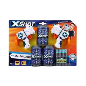   Xshot Excel Micro - Dupla mini szivacslövő játékpisztoly 3 db célpont dobozzal