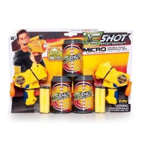   Xshot Excel Micro - Dupla mini szivacslövő játékpisztoly 3 db célpont dobozzal