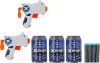 Xshot Excel Micro - Dupla mini szivacslövő játékpisztoly 3 db célpont dobozzal