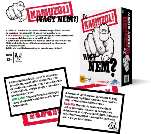 Kamuzol! (Vagy nem?) társasjáték